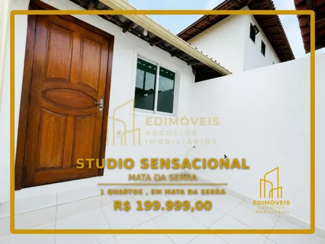 Mata da Serra: Studio de 1 Quarto Perfeito para Investir!