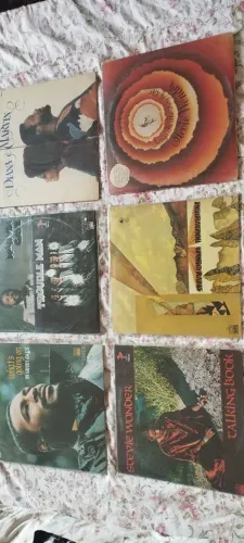 MARVIN GAYE e STEVIE WONDER (LPs NM e VG+)