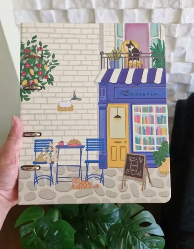Caderno Criativo argolado Cicero