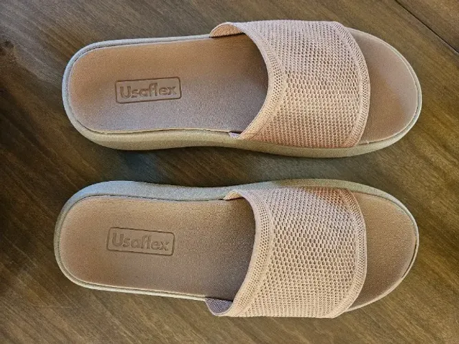 chinelo nuvem slide plataforma confortável - usaflex