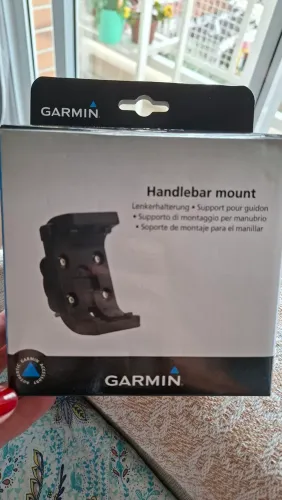 Garmin Handlebar Mount (modelo 010-11654-07) para GPS Montana ou Monterra ORIGINAL SEM USO