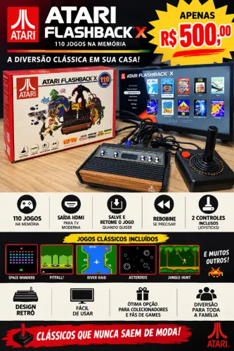 Atari Flashback X desbloqueado