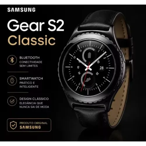 Smartwatch Samsung Gear S2 Classic Bluetooth Preto