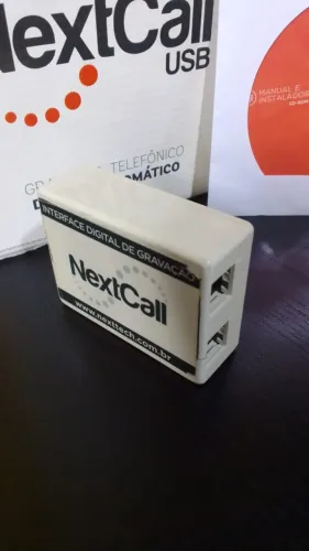 Gravador de chamdas telefonicas NextCall USB Escuta Telefonica