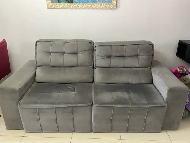 Sofá retrátil 4 lugares