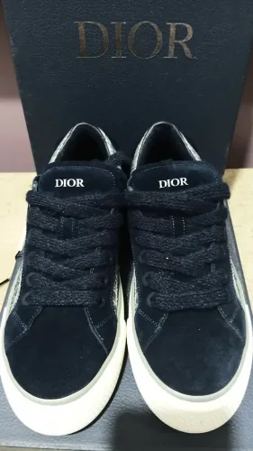 Tênis Dior b33 spin low top azul marinho tamanho 39 Premium