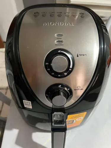 Fritadeira Air Fryer Mondial Grand Family Inox 5L - Excelente Estado