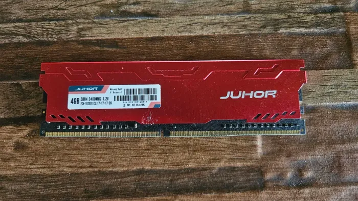 Memória Ram Juhor 4gb Ddr4 2400mhz Para Pc Desktop Com Dissipador