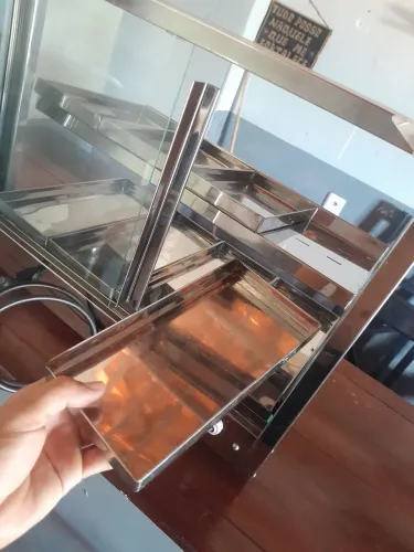 Estufa grande para salgados
