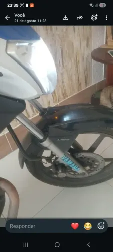 Moto factor 150 2021 valor 9.800$ sabe Mais ZAP *18