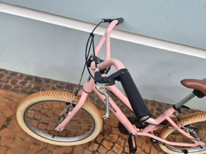 Bicicleta Infantil de Ciclismo Aro 20 Riverside 100 Btwin Rosa