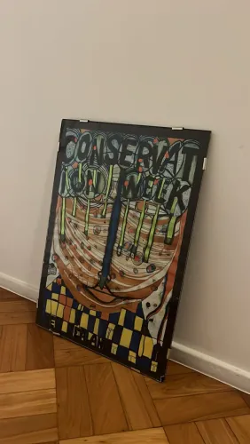 PÔSTER ORIGINAL HUNDERTWASSER - CONSERVATION WEEK, 1974