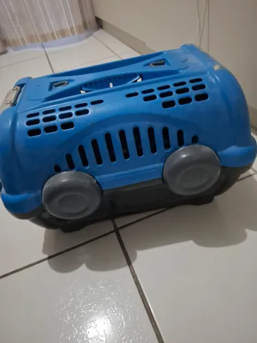 Caixinha de transporte para gatos