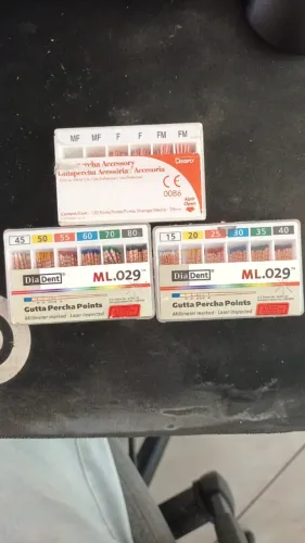 Kit Guta-Percha Endodontia - Vários Tamanhos