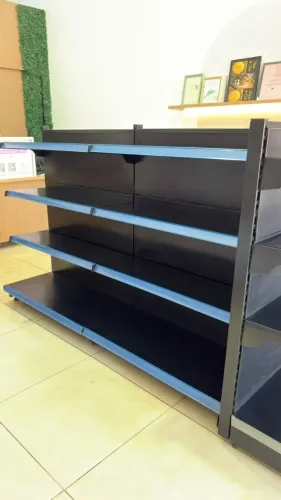Gôndola Central Comercial Para Loja, Mercado e Loja de Conveniência