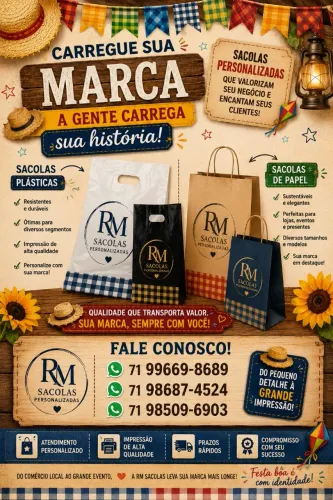 SACOLAS PERSONALIZADAS 