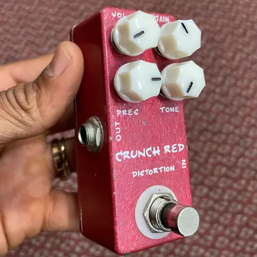 Pedal distorção crunch red Mosky 