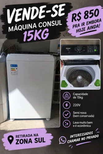 Maquina de lavar