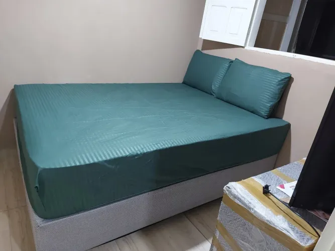 Cama casal com Box- 45 cm
