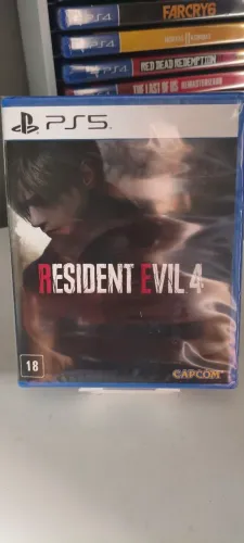 Resident Evil 4 playstation 5 lacrado 