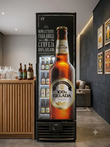 Cervejeira Fricon 284L Digital -6°C Envelopada | Excelente Estado