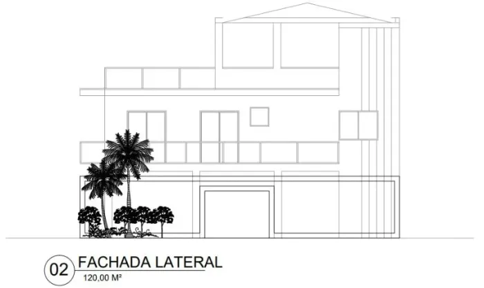 Projeto de Fachada #Projeto arquitetonico #Projeto eletrico Hidraulico - Decoração-