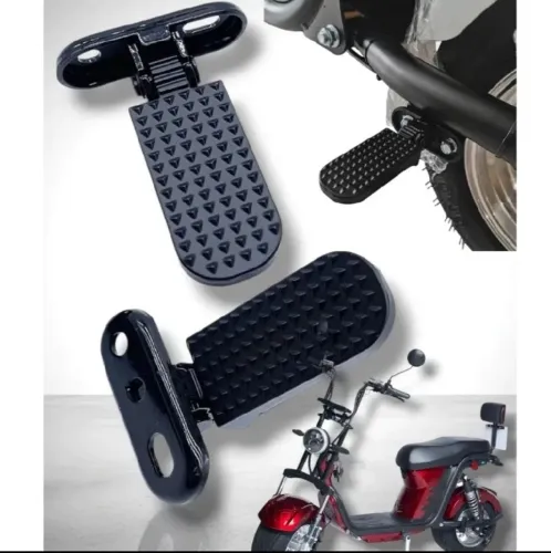 Par de pedais traseiros originais da X12 Moto Chefe