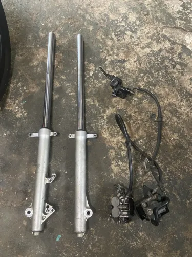 Bengala com sistema de freio e roda xre 190