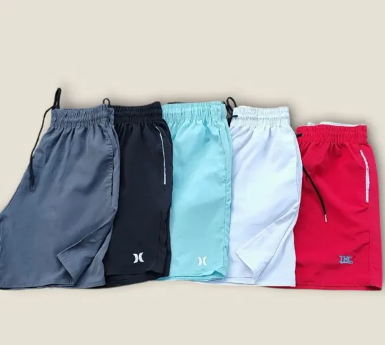 Short masculino elastano