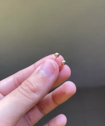 Brinco ouro18k