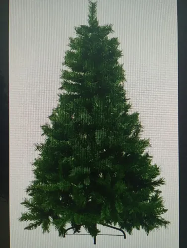 Árvore de Natal de 1,50m + alguns enfeites e bolas