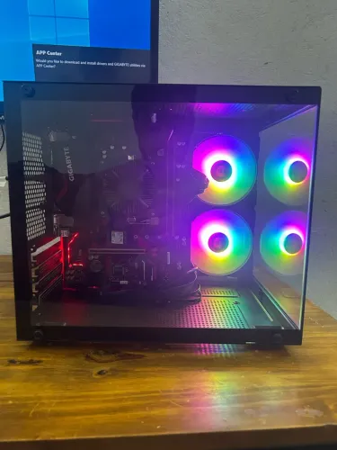 Cpu gamer nova Ryzen 5600GT 16 de ram 3200Mhz
