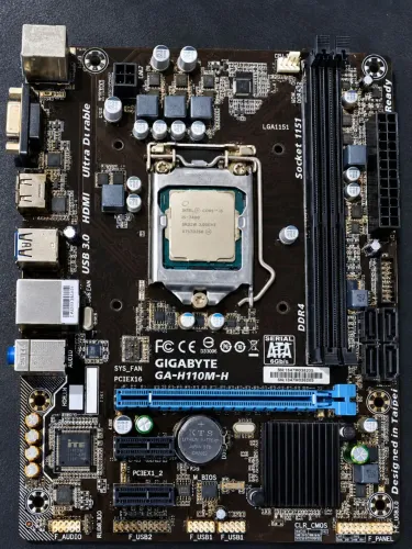 Kit PC GTX 1050 2GB OC + ASUS H310M + Intel Core i5-7400 (Sem Teste)