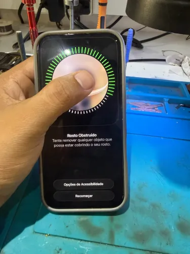Câmera Face ID iPhone 16 Pro original