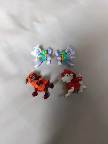 Colecionáveis kinder ovo patrulha canina