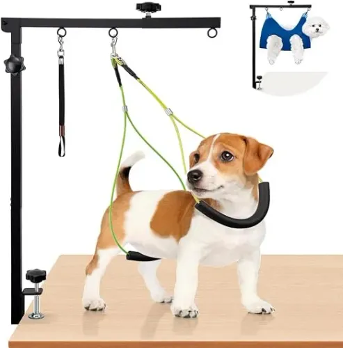 Braço extensível para tosa de pets