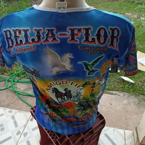 camisa da beija flor manga larga marchador
