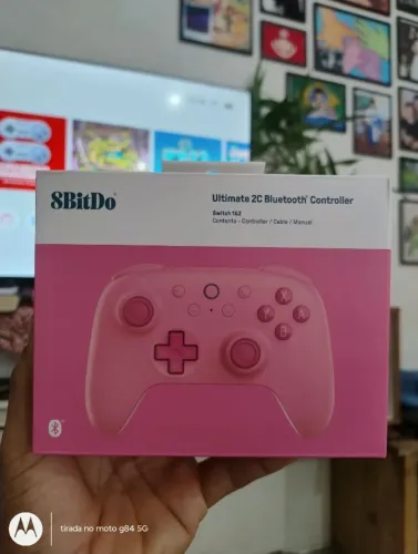 Controle para Nintendo Switch & PC (Windows e Steam)- 8bitdo Ultimate 2C Bluetooth