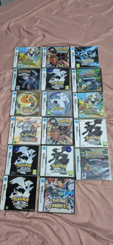 Coleção Pokemon Nintendo DS