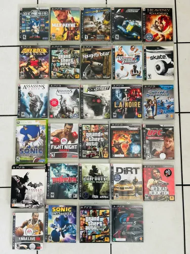 Lote 29 Jogos PS3 Originais