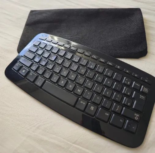 Teclado Microsoft Wireless Mini Preto