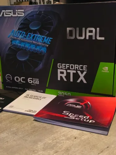 PLACA DE VÍDEO RTX 3050 6GB