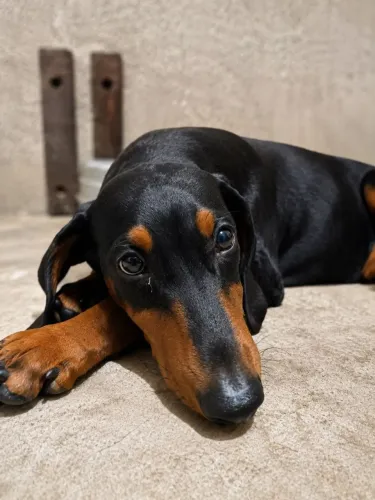 Vendo filhotes de Doberman