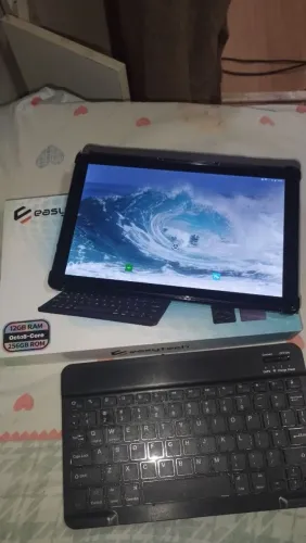 Tablet Easytech 256GB Completo com Teclado e Capa