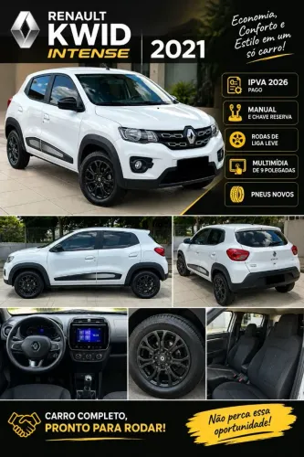 Renault Kwid Zen 1.0 Flex 12V 5P Mec. 2021