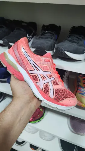 Tênis Asics Gel Shogun 3.0 Feminino Rosa Coral Nº 39 Original