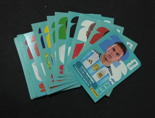 Figurinhas Copa 2026 - 45 fig não repetidas. (+Lautaro Martínez)