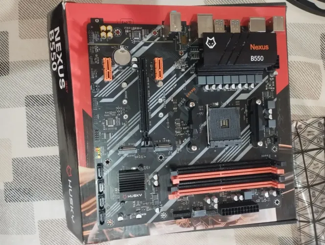 Placa mãe AM4 Husky Nexus B550 DDR4