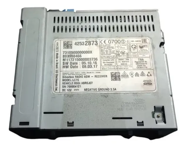 Módulo Do Som Rádio S10 2.8 2018 