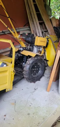 Tratorito buffalo 10hp diesel com carreta.